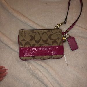 Coach wristlet